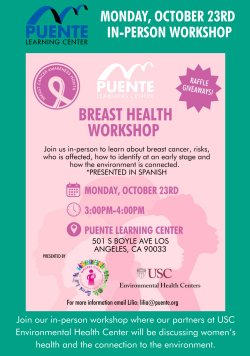 Breast Health Workshop Presented in Spanish 